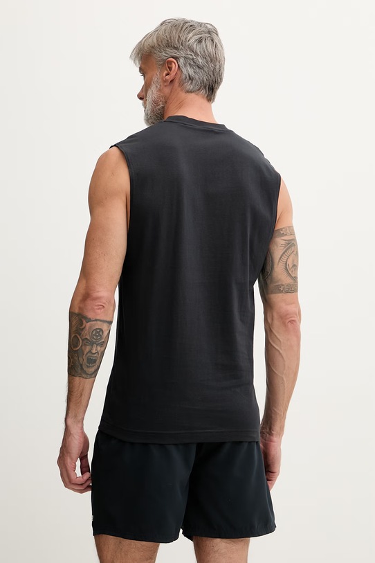 HUGO top plażowy męski RAY BEACH_TANK_LOOSE 50555581 czarny SS26