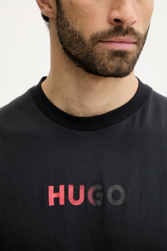 HUGO t-shirt plażowy RAY BEACH_TANK_LOOSE czarny 50555581