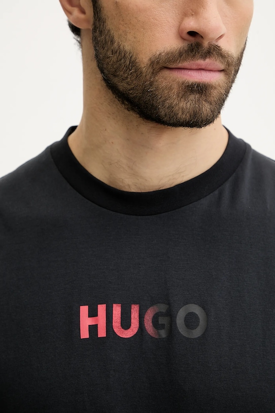 HUGO t-shirt plażowy RAY BEACH_TANK_LOOSE czarny 50555581