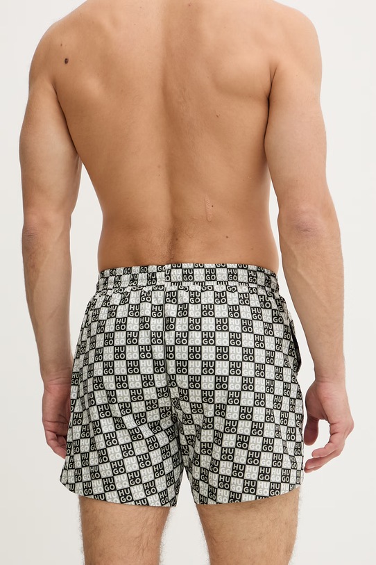 Odjeća HUGO kratke kupaće hlače za muškarce AARON_SWIM 50556792 zelena