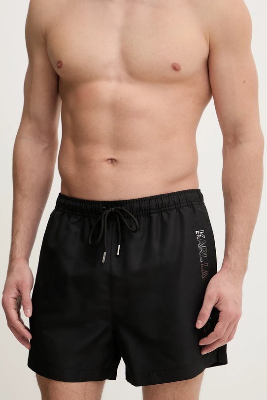 Μαγιό Karl Lagerfeld IKON B1M46001 μαύρο SS26
