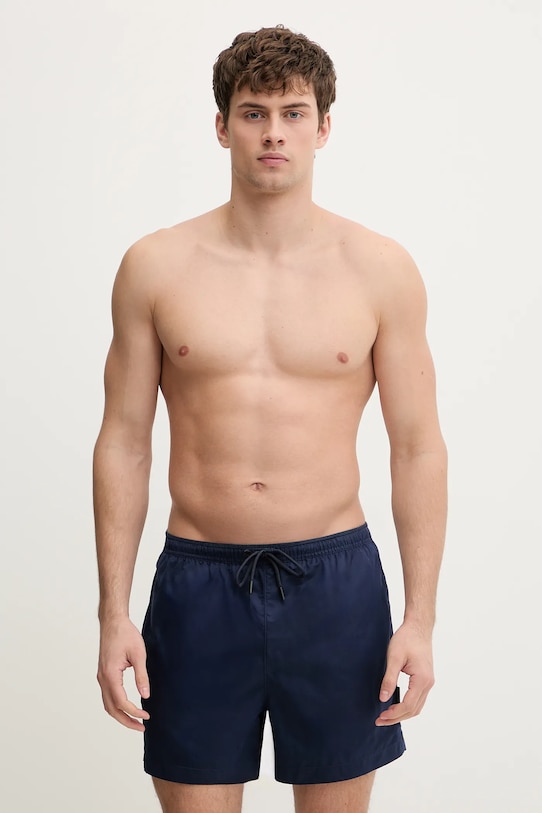 Μαγιό Karl Lagerfeld HOTEL KARL σκούρο μπλε B1M46009