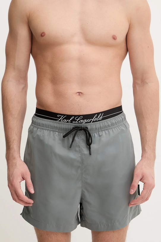 Μαγιό Karl Lagerfeld HOTEL KARL B1M46009 πράσινο SS26