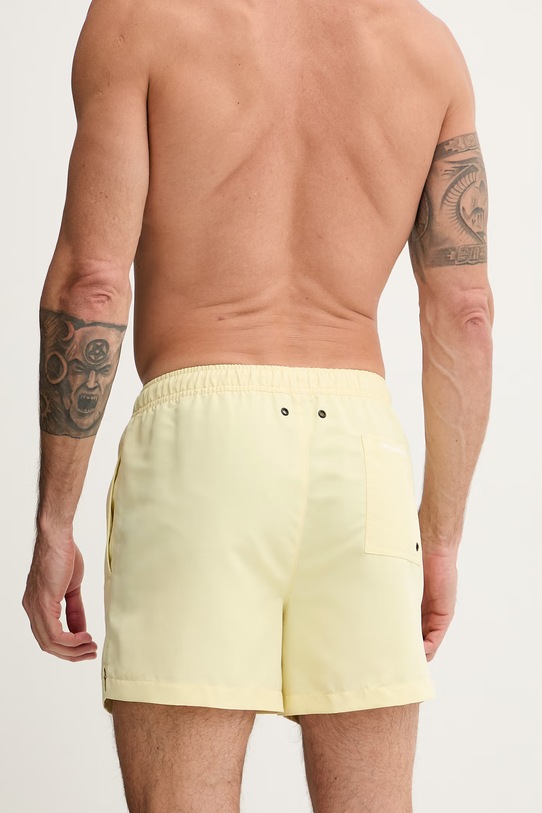 Odzież Karl Lagerfeld szorty kąpielowe męskie KAMEO B1M46011 żółty