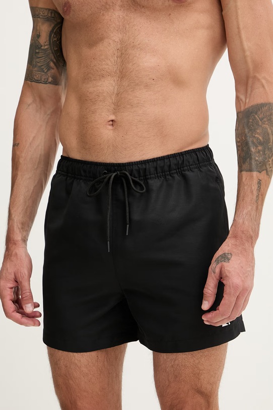 Karl Lagerfeld szorty kąpielowe męskie KAMEO B1M46011 czarny SS26