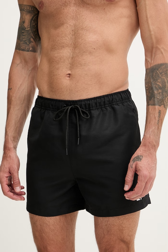 Karl Lagerfeld szorty kąpielowe męskie KAMEO B1M46011 czarny SS26