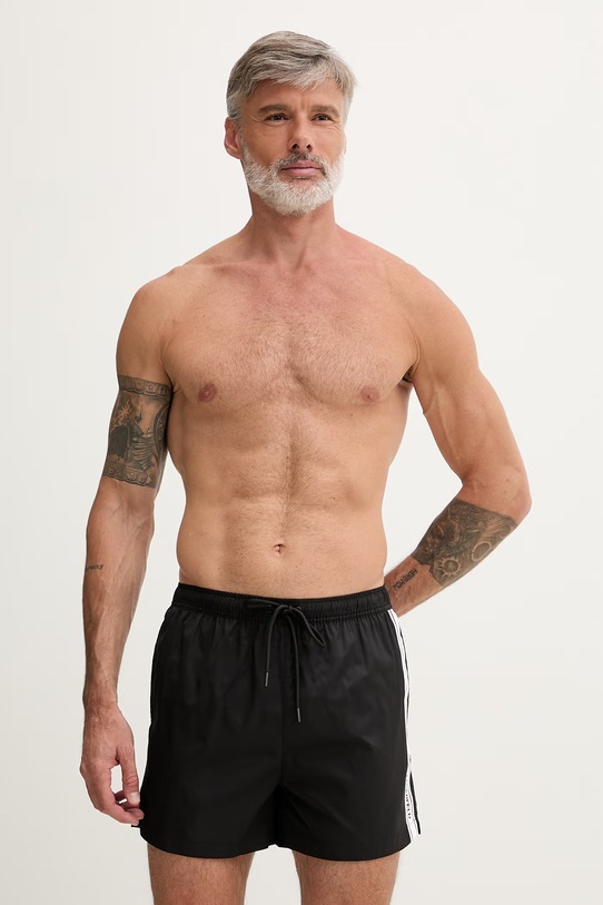 Karl Lagerfeld pantaloni scurți de baie pentru bărbați negru A3M46002