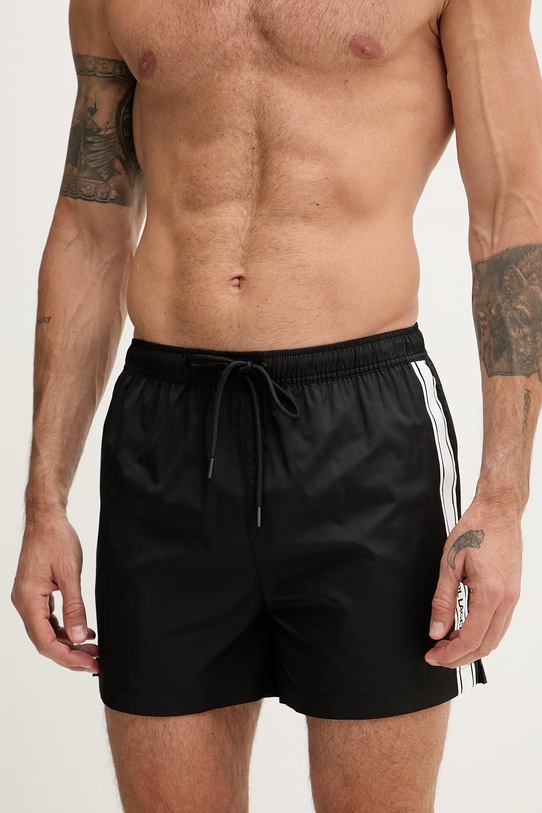 Karl Lagerfeld pantaloni scurți de baie pentru bărbați A3M46002 negru SS26