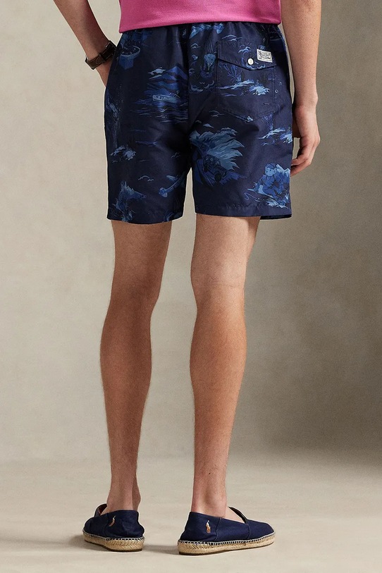 Plavkové šortky Polo Ralph Lauren 710P04438 modrá SS26