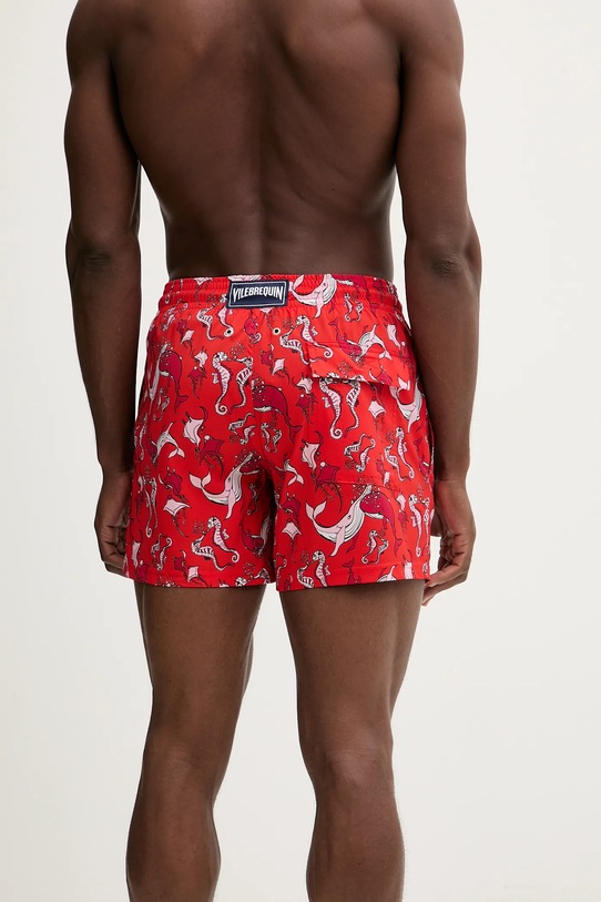 Odzież Vilebrequin szorty kąpielowe MOORISE MSODF514 czerwony