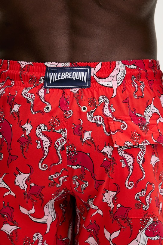 Vilebrequin szorty kąpielowe MOORISE czerwony MSODF514