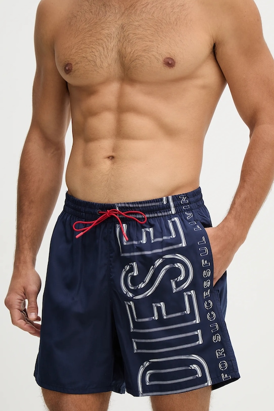Diesel szorty kąpielowe SOCCER-41-D-CORE A20507.0QKBJ granatowy SS26