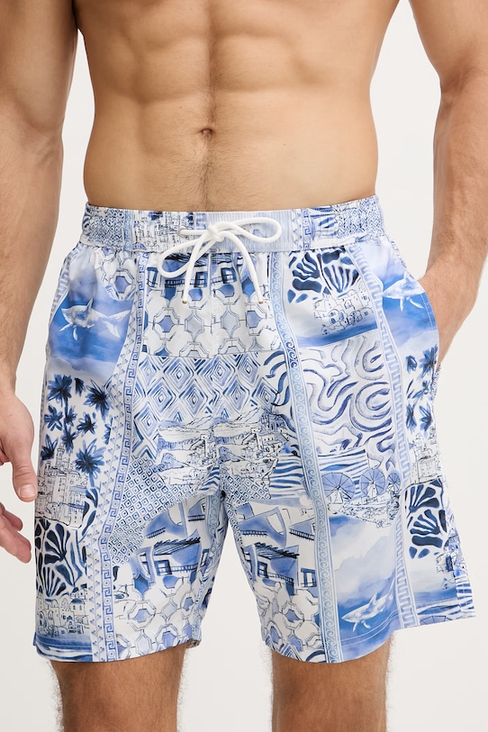 Paul&Shark pantaloni scurți de baie pentru bărbați 26415081 albastru SS26