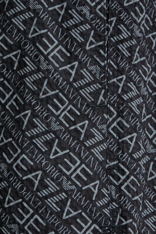 EA7 Emporio Armani pantaloni scurți de baie pentru bărbați negru AF21249.7M001677