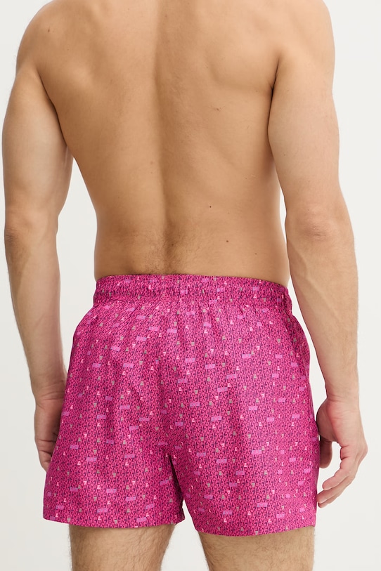 Îmbrăcăminte EA7 Emporio Armani pantaloni scurți de baie pentru bărbați AF24087.7M002094 roz