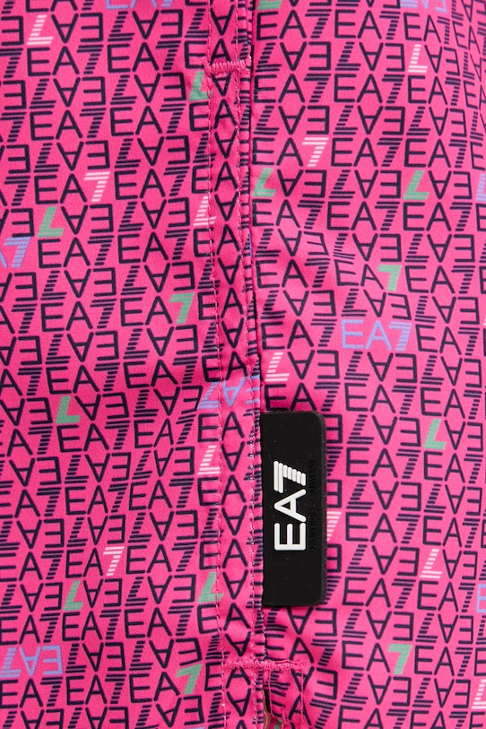 EA7 Emporio Armani pantaloni scurți de baie pentru bărbați roz AF24087.7M002094