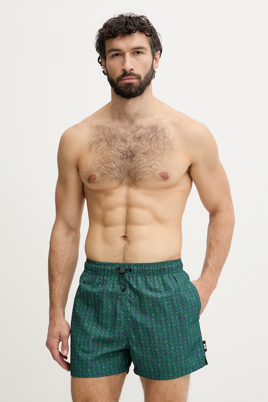 EA7 Emporio Armani шорти для купання чоловічі зелений AF24087.7M002094
