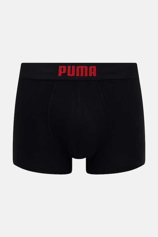 Odzież Puma bokserki Everyday Logo 2-pack 938476 czerwony