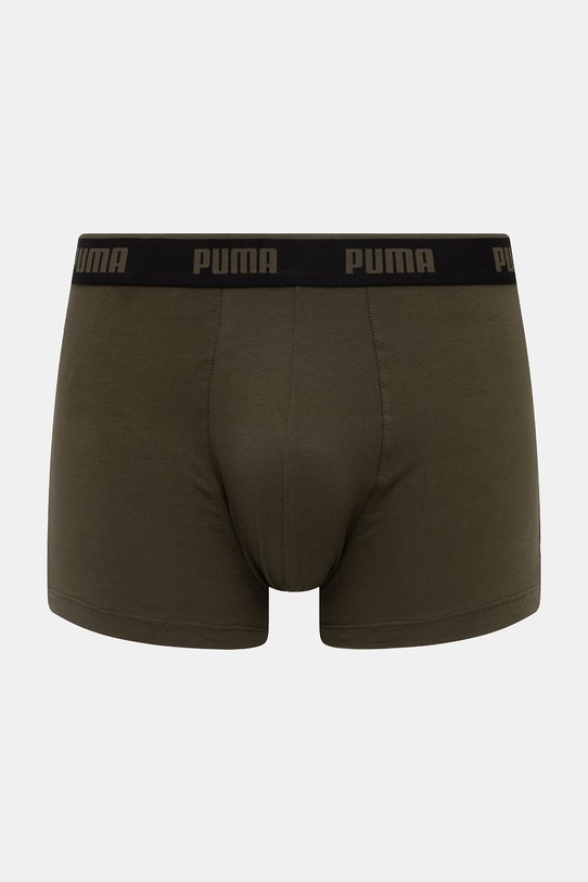Puma bokserki BOXER 3-pack 947130 zielony SS26