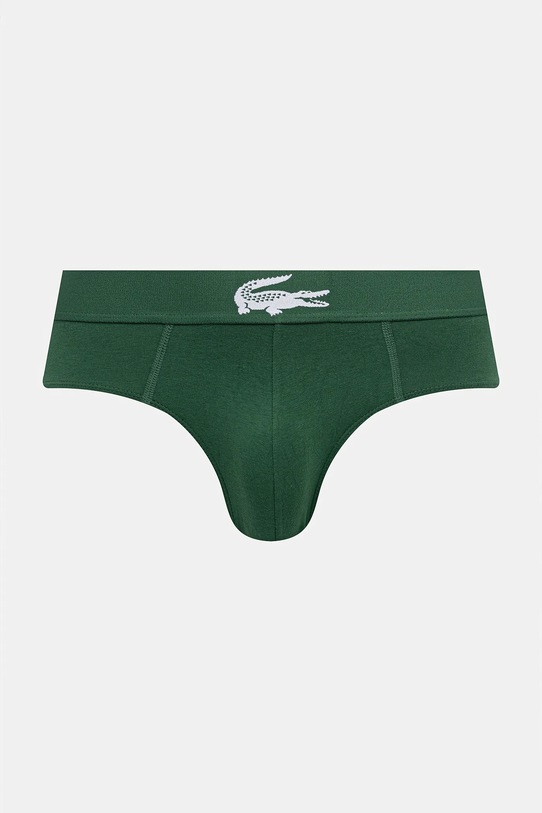 Lacoste slipy 3-pack 8H7761 zielony SS26