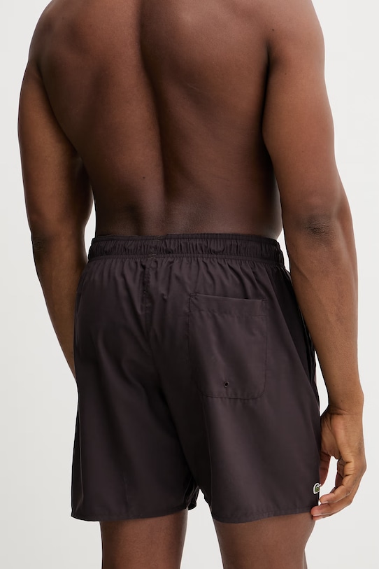 Odzież Lacoste szorty kąpielowe MH9088 brązowy