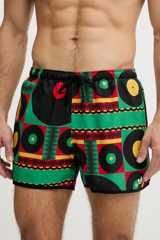 adidas Originals szorty kąpielowe męskie KF4963 zielony SS26