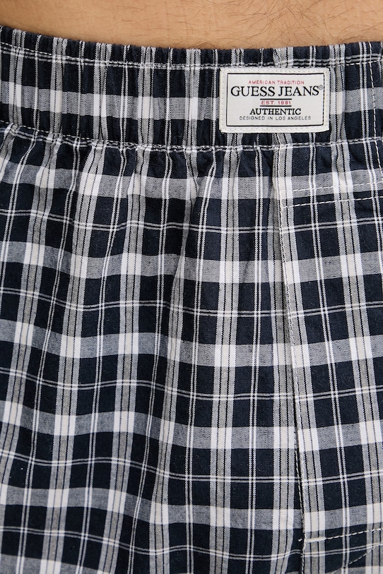 Guess Jeans bokserki bawełniane granatowy M6RZ04.WK581