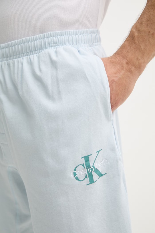 Calvin Klein Underwear pyžamové šortky pánske modrá LV00NM2973