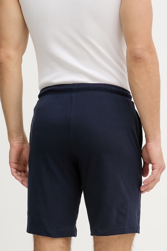 Oblečenie Calvin Klein Underwear pyžamové šortky pánske LV00NM2973 tmavomodrá