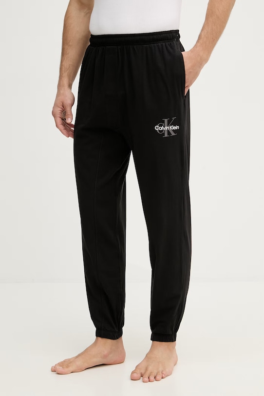 Calvin Klein Underwear pyžamové nohavice pánske čierna LV00NM2974