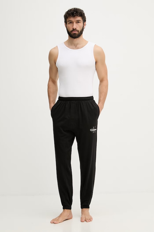 Calvin Klein Underwear pyžamové nohavice pánske LV00NM2974 čierna SS26