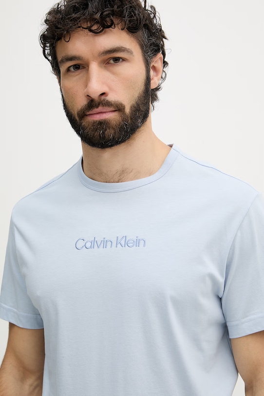 Calvin Klein Underwear dvojdielne pyžamo pánske bavlnené LV00NM2900 modrá