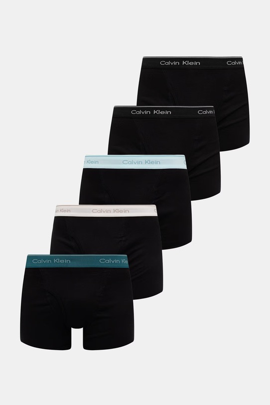 Calvin Klein Underwear pánske bavlnené boxerky 5-pak čierna LV00NB1429