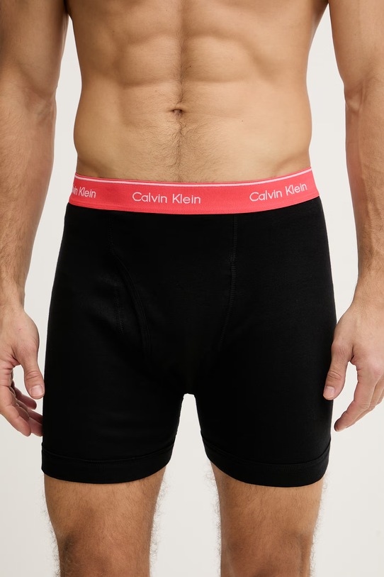 Odzież Calvin Klein Underwear bokserki męskie bawełniane 5-pack LV00NB1429 czarny