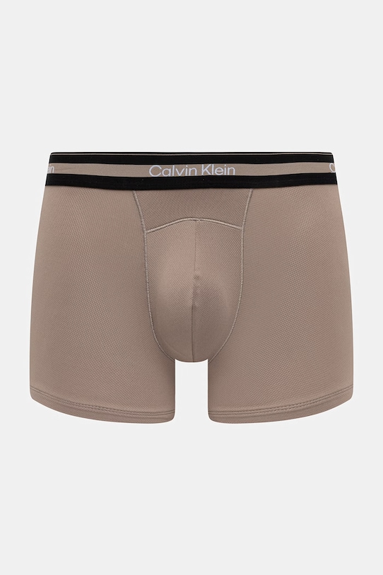 Ρούχα Calvin Klein Underwear Μποξεράκι Ανδρικό 3-pack LV00NB4536 καφέ