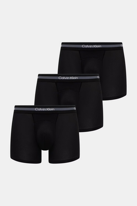 Calvin Klein Underwear μποξεράκι ανδρικό 3-pack μαύρο LV00NB4536