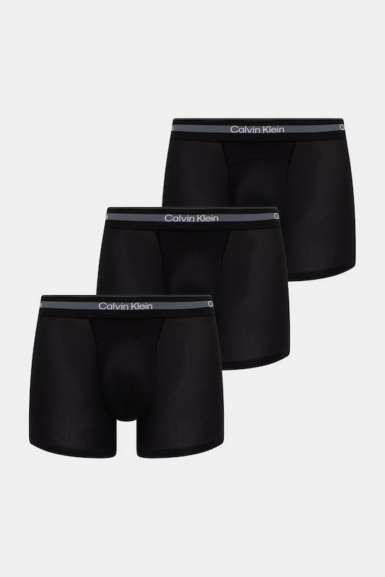 Calvin Klein Underwear μποξεράκι ανδρικό 3-pack μαύρο LV00NB4536