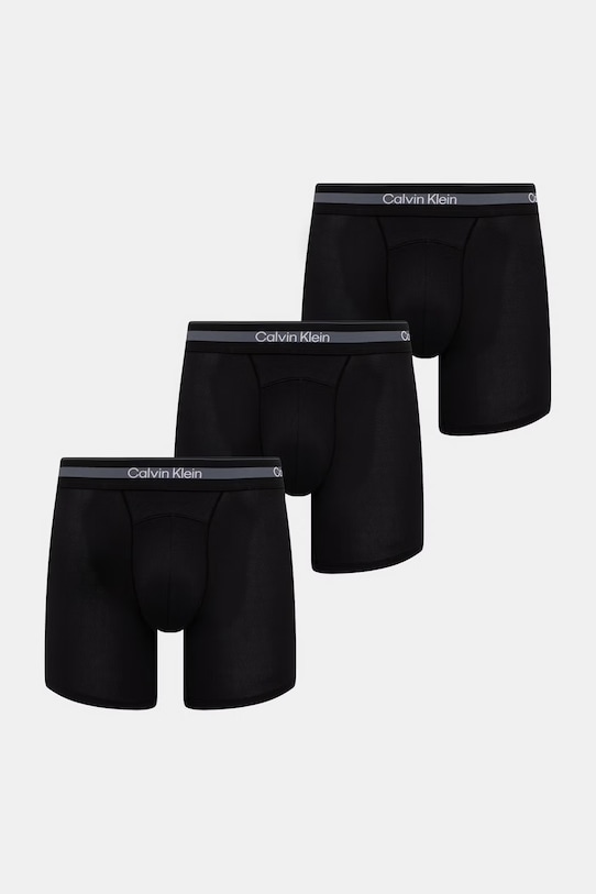 Calvin Klein Underwear εφαρμοστά μποξεράκια Ανδρικά 3-pack μαύρο LV00NB4537