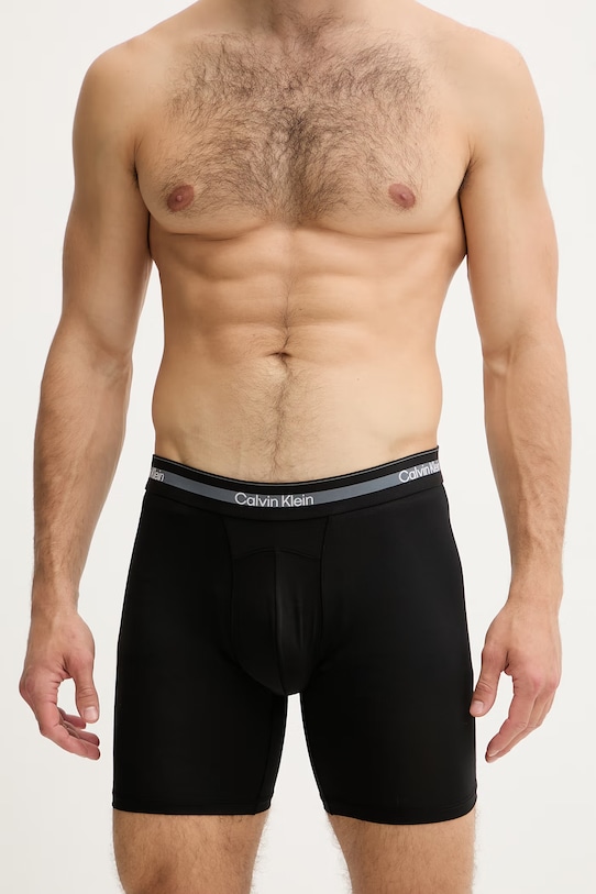 Calvin Klein Underwear boxer aderenti da uomo LV00NB4538 nero SS26