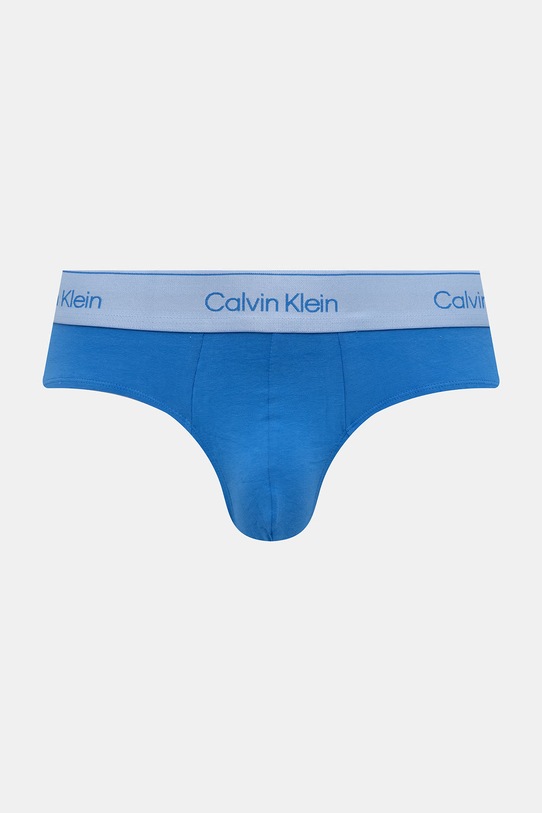 Odzież Calvin Klein Underwear slipy męskie bawełniane z elastanem 5-pack LV00NB4549 żółty