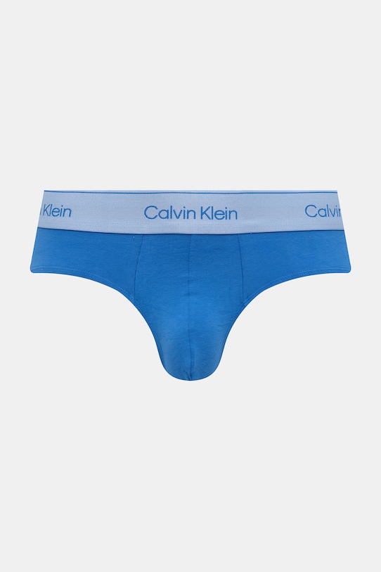 Odzież Calvin Klein Underwear slipy męskie bawełniane z elastanem 5-pack LV00NB4549 żółty