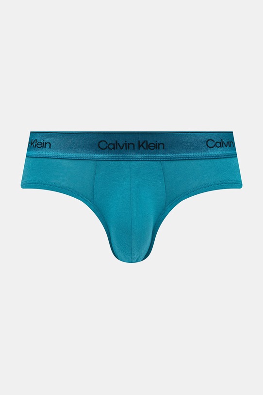Ρούχα Calvin Klein Underwear σλιπ ανδρικά με βαμβάκι 3-pack LV00NB4574 πράσινο