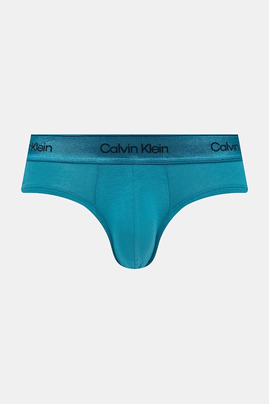 Ρούχα Calvin Klein Underwear σλιπ ανδρικά με βαμβάκι 3-pack LV00NB4574 πράσινο