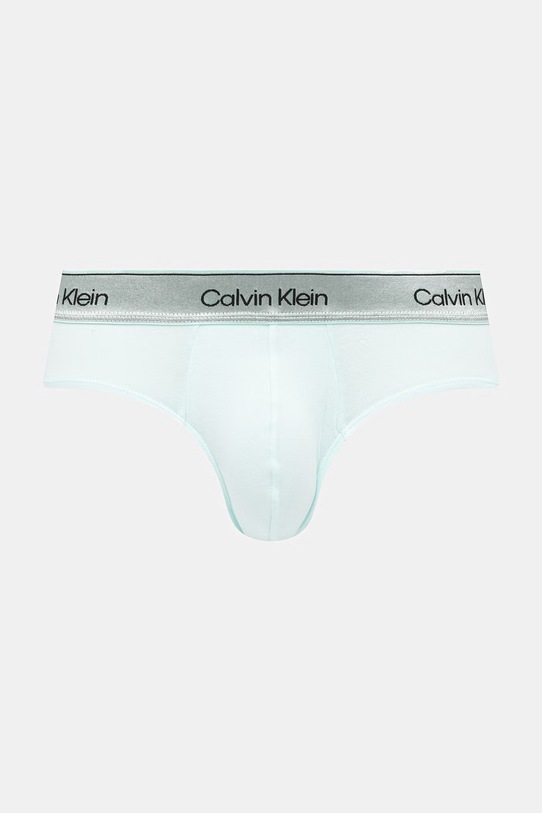 Calvin Klein Underwear σλιπ ανδρικά με βαμβάκι 3-pack πράσινο LV00NB4574