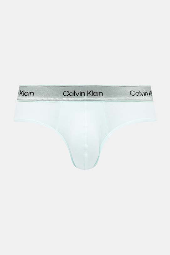 Calvin Klein Underwear σλιπ ανδρικά με βαμβάκι 3-pack πράσινο LV00NB4574