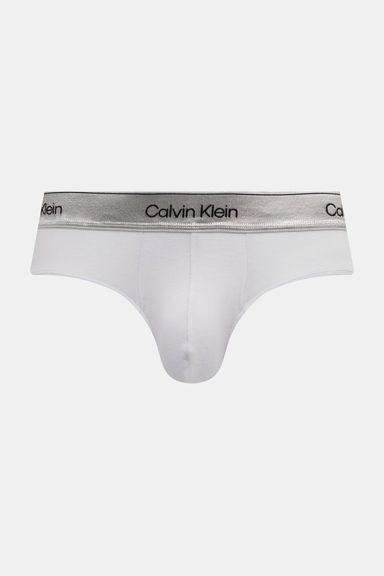 Odjeća Calvin Klein Underwear slip gaće za muškarce s pamukom 3-pack LV00NB4574 siva