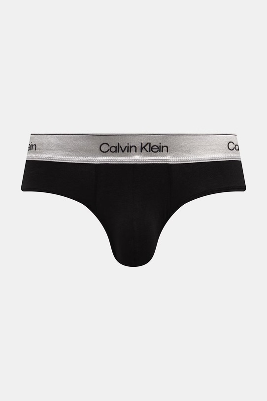 Calvin Klein Underwear slip gaće za muškarce s pamukom 3-pack siva LV00NB4574