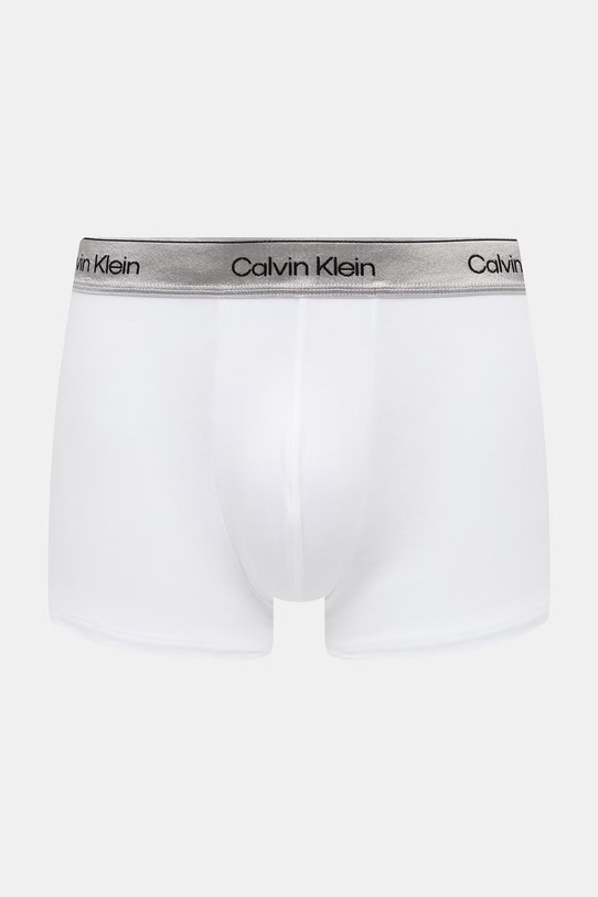 Calvin Klein Underwear bokserki męskie bawełniane z elastanem 3-pack LV00NB4575 biały SS26