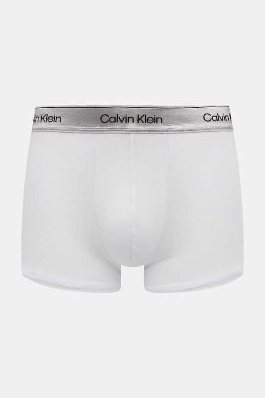 Odzież Calvin Klein Underwear bokserki męskie bawełniane z elastanem 3-pack LV00NB4575 biały