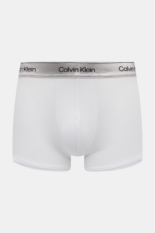 Odzież Calvin Klein Underwear bokserki męskie bawełniane z elastanem 3-pack LV00NB4575 biały